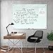 maxtek Magnetic Glass Dry Erase White Board, 48