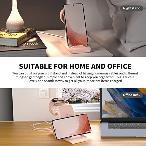 Image of Wireless Charging Station for Samsung Galaxy Watch 8 /7 /6 /5 /4 /3,S26 Ultra