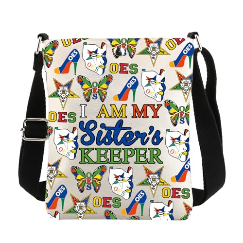 CENWA I Am My Sister’s Keeper Crossbody Bag Sorority Gift