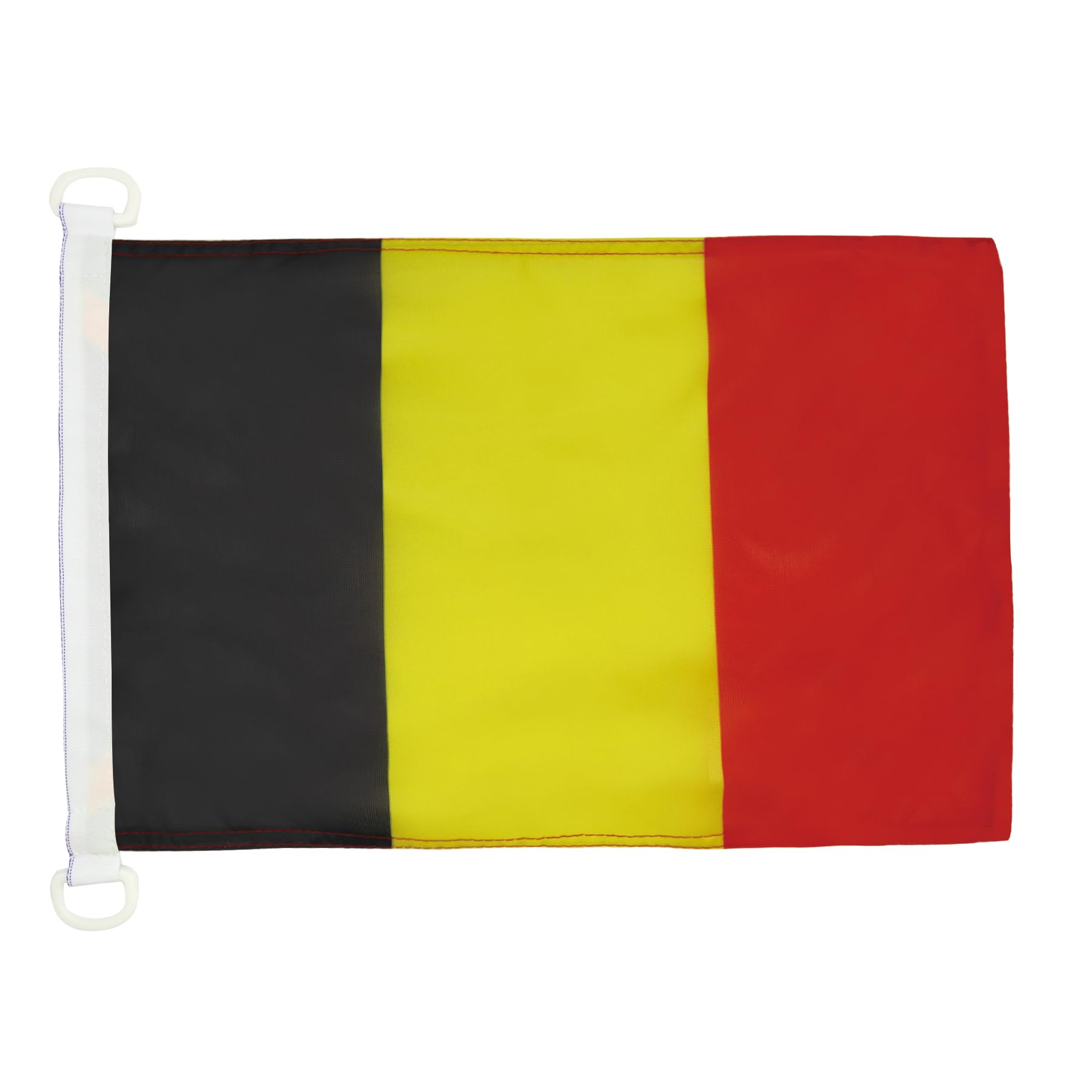 AZ FLAG Belgium Boat Flag 12x18 in Mesh Polyester Plastic Rings