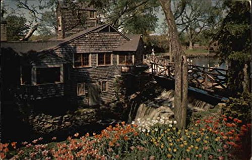 The Old Crist Mill Providence, Rhode Island RI Original Vintage Postcard