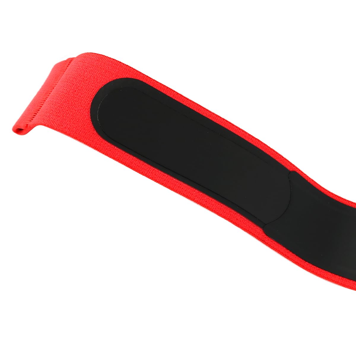 Correa de Pecho de Repuesto para Monitor de Frecuencia Cardíaca Ajustable Polar H10, H9 y H7 (roja)