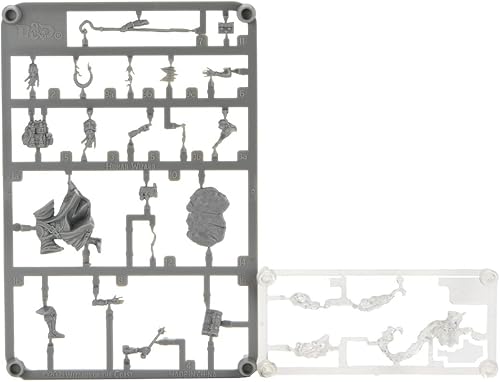 Miniatura 3 de D&D Frameworks Human Wizard Male - Sin pintar y sin ensamblar