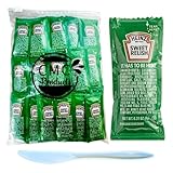 Gift Set: Relish Packets (9g) – 50 Count with Spreader in Food-Safe Slide-Seal Bag by CMC Products