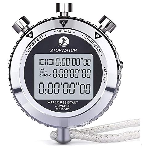 LAOPAO Metal Stopwatch with Memory and Functions Cover