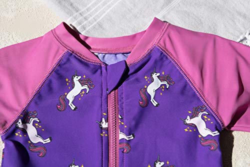 Image of Leveret Baby Boys Girls One Piece Rashguard UPF 50+ (Size 3-24 Months)