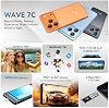 Blackview Wave 7C Teléfono celular 4G desbloqueado Android 16, 128GB, doble SIM, negro | Smartphones 4G; teléfonos desbloqueados 6.56" HD+, cámara trasera de 32MP, 16GB + 128GB, 5000mAh, doble SIM, OTG, garantía de 3 años, teléfono de respaldo 4