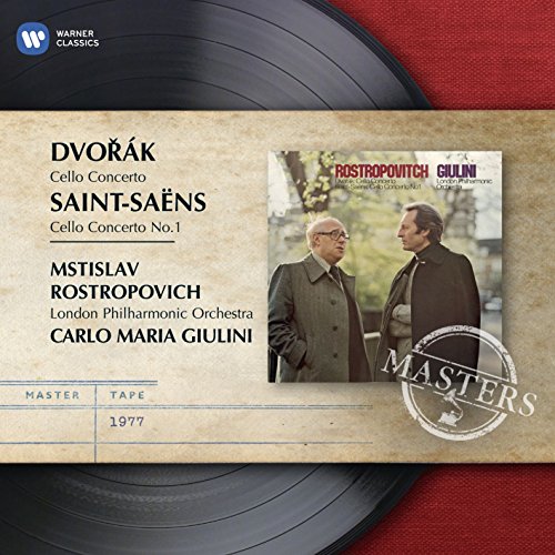 Dvořák & Saint-Saëns: Cello Concertos by Mstislav Rostropóvich on ...