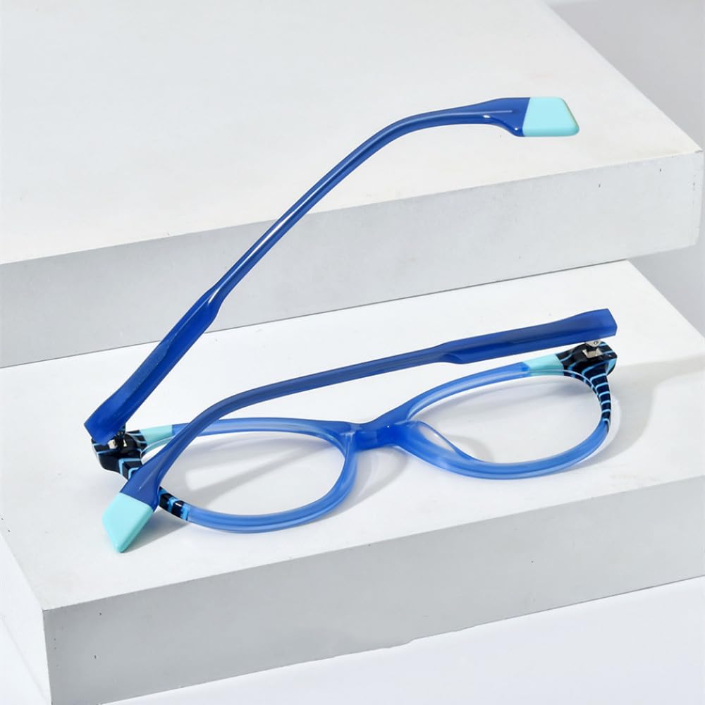 MUTYNE Mehrfarbige Acetat-Brillengestelle für Herren, Retro, quadratisch, für Damen und Herren