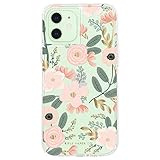 Rifle Paper Co - Case for iPhone 12 Mini (5G) - 10 ft Drop Protection - Gold Foil Elements - 5.4...
