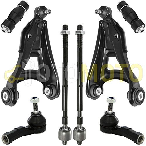 Bras de suspension avant pour CLIO 2 II triangle, rotule, biellette 8 pièces Cover