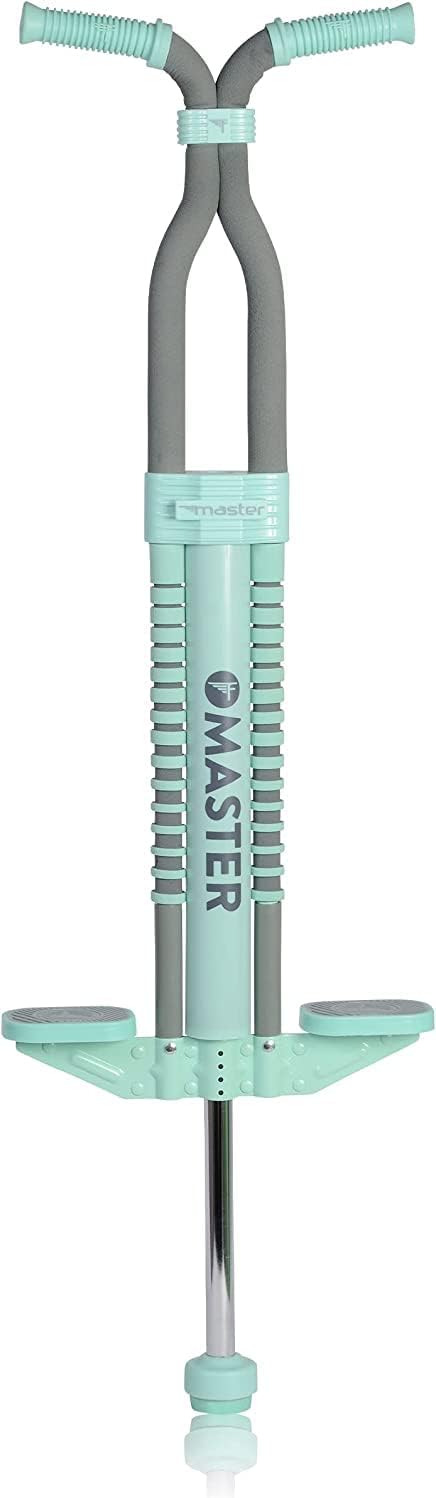 Flybar Master 2.0 Foam Pogo Stick for Kids Ages 9 and Up, 80-160 Pounds, Outdoor Kids Toys, Pogo Stick for Boys and Girls, Rubber Grip, by The Original Pogo Stick Company
