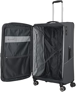 Amazon | [トラべライト] スーツケース ソフト Skaii 大型 91～98L