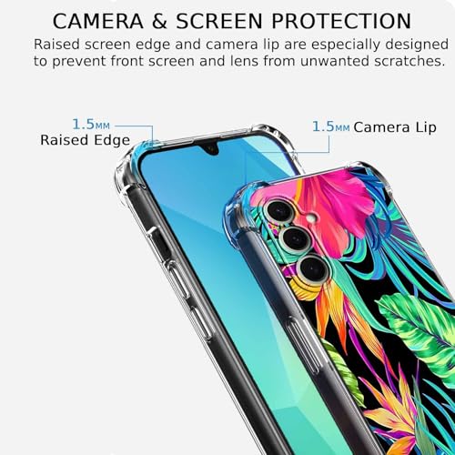 Coque esthétique fleur d'hibiscus pour Samsung Galaxy A16 TPU - 3