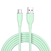 Vista 7 de chenyang Cable USB a USB C, USB 2.0 macho a USB C macho, ultra suave, 120 W, carga rápida, transferencia de datos, cable de extensión con indicador