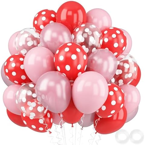 52 PCS Strawberry Theme Balloons Set Cover