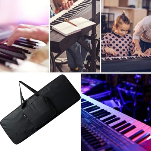 Image of IMAGINEA 61 Keys Electric Piano Keyboard Bag | 38-Inch Waterproof Padded Bag with Shoulder Strap and Storage Pocket | Compatible with PSR-F52, F51, E263 & Casio CTK 2550, CTK 3500, CT-S200, CT-S300