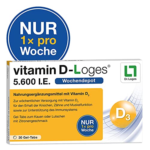 Dr. Loges vitamin D-Loges 30 Kautabletten Cover