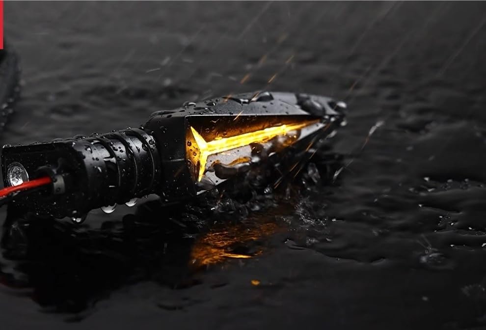 Clignotants moto LED étanches haute luminosité R1200GS - 6