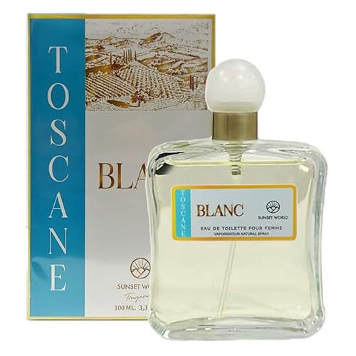 Toscane Blanc Eau de Toilette pour Femme, Profumo Donna, 100 ML