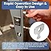 5-Pack 61-509 Emergency Release Key for Schlage B571 & Falcon D271 Occupancy Indicator Deadbolts, Stainless Steel Emergency Door Release Portable Emergency Unlocking Tool