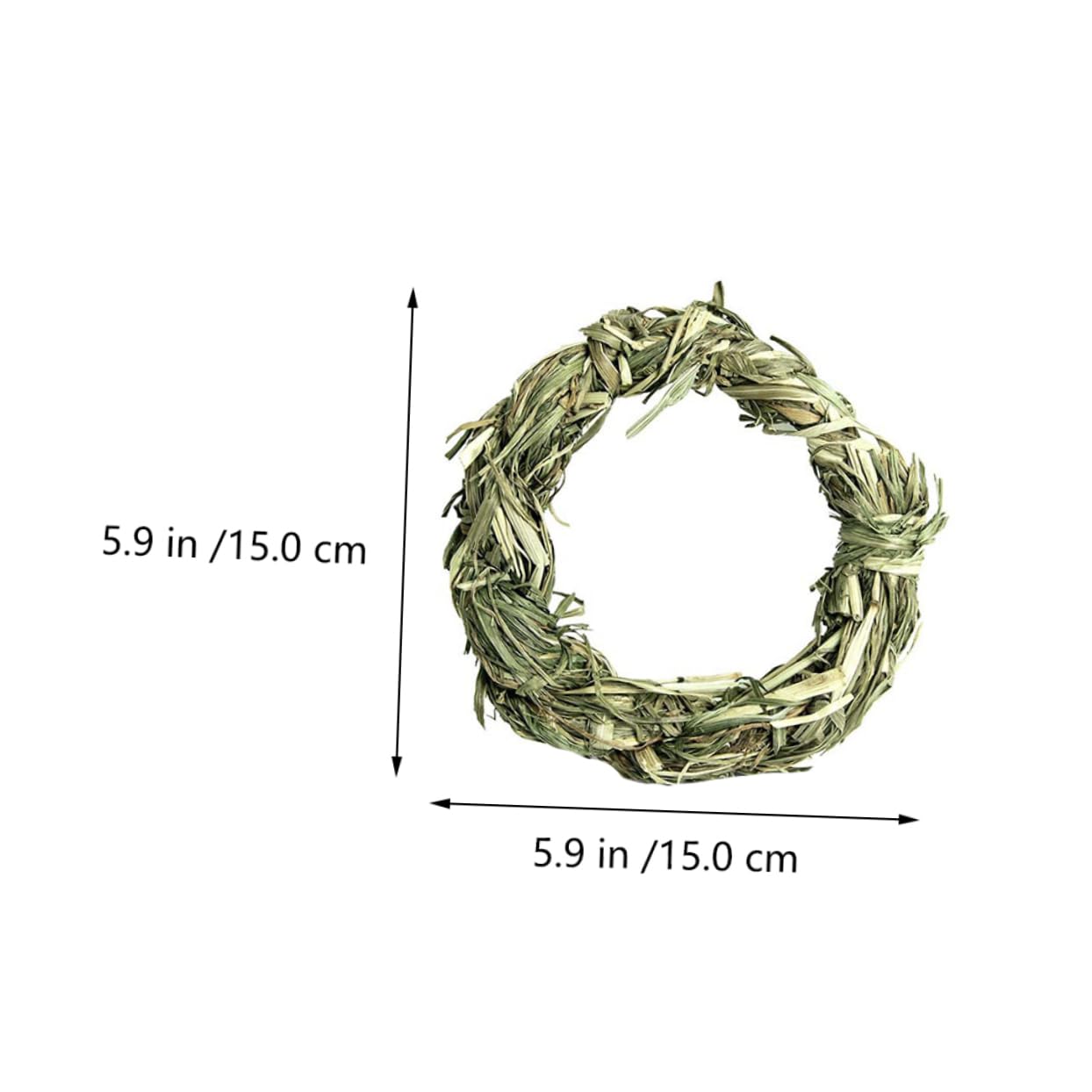 POPETPOP 18pièces Jouets à Mâcher pour Rongeurs Accessoires Herbe pour Chinchillas Et Cobayes pour Broyage Dents Divertissement Petits Animaux