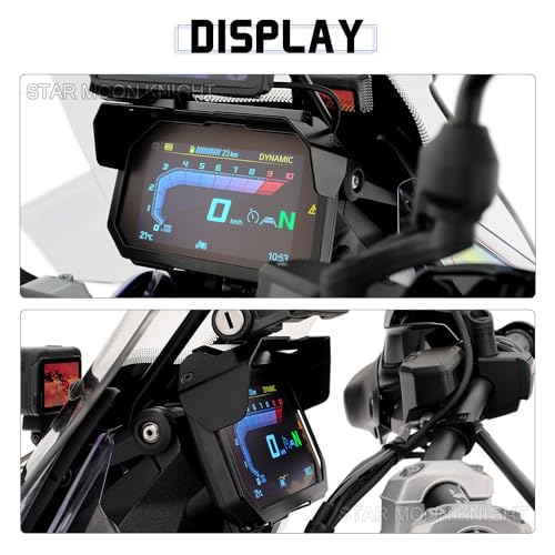 Protection antivol écran TFT BMW R1300GS contre le vol d'accessoires