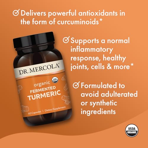 Dr. Mercola Organic Fermented Turmeric Capsules