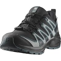 Salomon Unisex Xa Pro V8 Climasalomon Waterproof Hiking Shoe, Schwarz, 34 EU / 2 UK