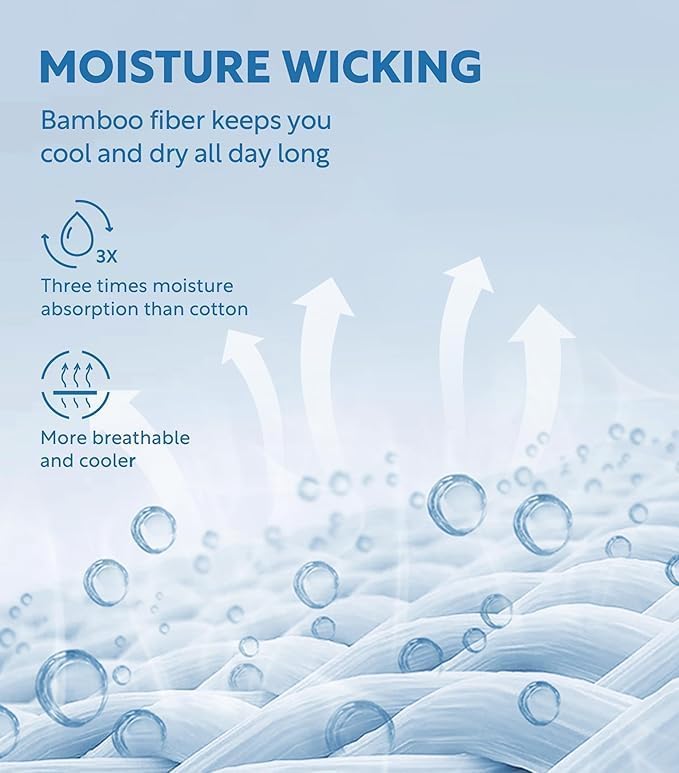 DAVID ARCHY Mens Boxers Soft Rayon Made from Bamboo Boxers for Men Pack Loose Underwear Cooling Mens Boxer Shorts - Image 3