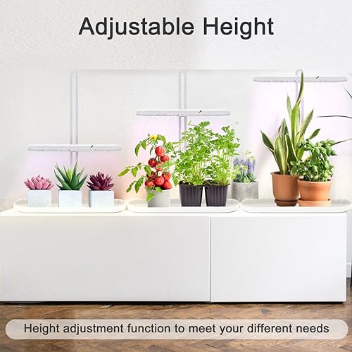 DIGLAB Indoor Garden Led Grow Light:Herb Kitchen Garden Grow Kit - House Plant Growing Lamps Growing System with Timer -4 Dimmable Modes - Thumbnail 3
