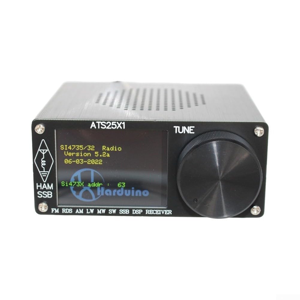 ATS25X1 Vollband-Radioempfänger, 6,1 cm (2,4 Zoll) Touchscreen SSB