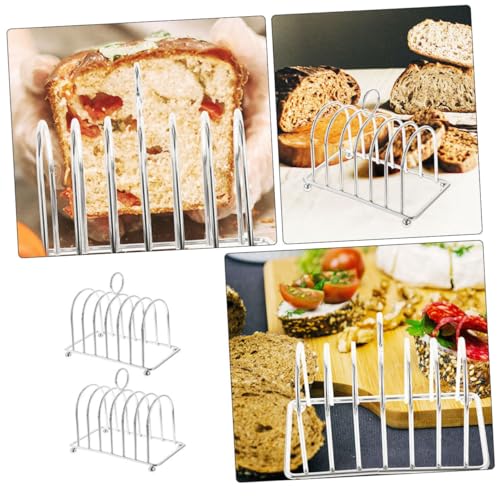 Support de métallique robuste en acier inoxydable pour toasts durables - 7