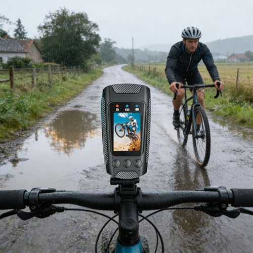 ZEXKENS C3Pro Cámara de Bicicleta 4K con Alerta Electrónica miniatura 6
