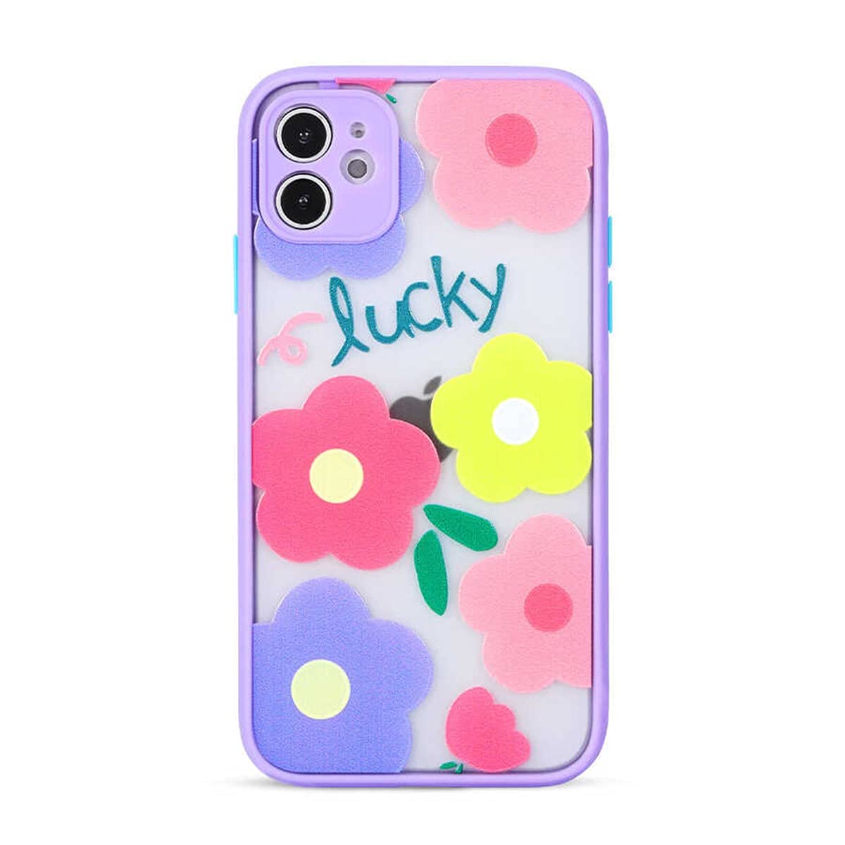 Zore Apple ile uyumlu iPhone 12 Mini Kılıf Fily Kapak Lila
