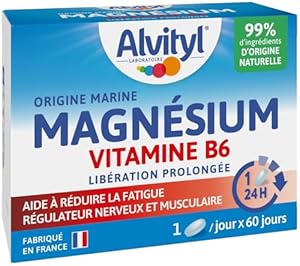 Complément Magnésium + Vitamine B6 Libération Prolongée Alvityl