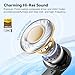 EarFun Adaptive Noise Cancelling Wireless Earbuds, 6 Mics AI ENC Call, Hi-Res Sound, LDAC, 40H Playtime, Multipoint Connection, Comfortable Fit, App Customization, Google Fast Pair, Wireless Charge