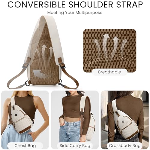 Image of Vankor Small Crossbody Purses Bags for Women Men Travel, Chest Sling Bag Women Casual Cross Body Bag for Woman Sling Backpack