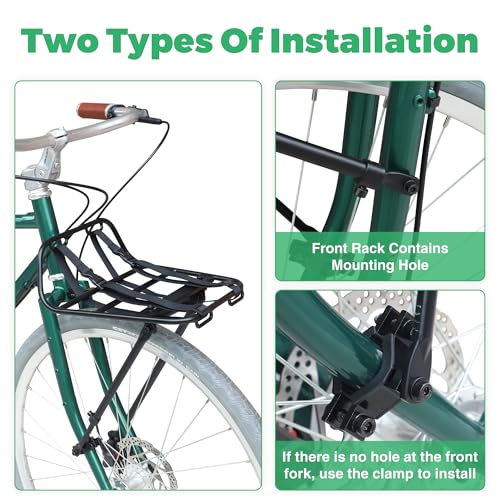 MEGHNA Lightweight Aluminium Front Rack