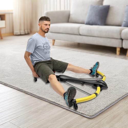 Máquina de remo plegable 3 en 1 para gimnasio en casa miniatura 6