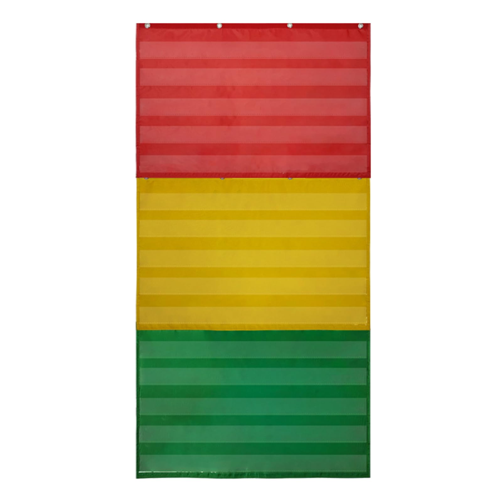 Maxtonser Classroom Wall Pockets Chart for Wall Hanging Calendar Chart Mathing Counting 15 Pockets