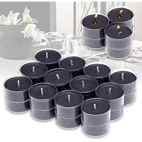Juego de 24 velas aromáticas Candelo Ambiental con aroma a rosa negra Cover