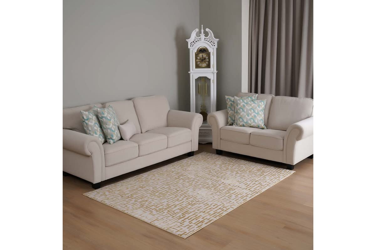 PAN Home Mallory Rug 160X230Cm- Yellow