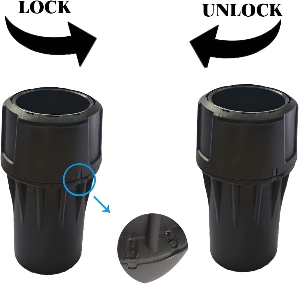 DWV9000 universal Quick Multi-Function Connector Compatible with Dust Extractors,sander, vacuum hose, various tools & shrouds. Allows fits easy, durable connection between 1-1/4 In.