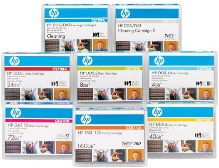 Hewlett Packard C5709A Tape - HP DDS/DAT 4 mm Cleaning Cartridge (50 Cleanings)