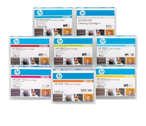 Hewlett Packard C5709A Tape - HP DDS/DAT 4 mm Cleaning Cartridge (50 Cleanings)