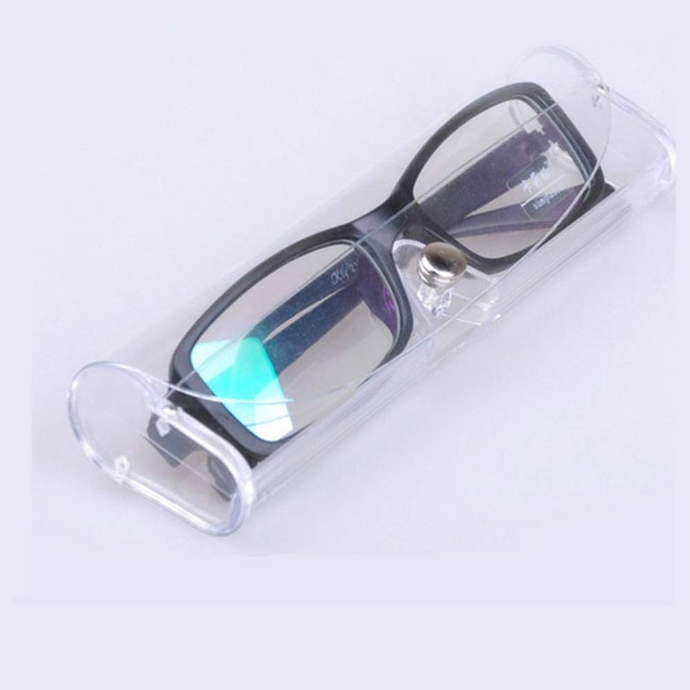 クリアフレーム メガネ ケース付き Amazon.co.jp: Onior 透明なメガネケースメガネ保護ケースプラスチック