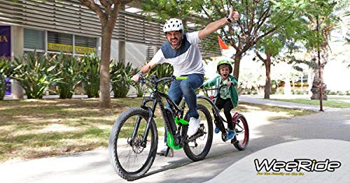 WeeRide Kazam Co-Pilot Bike Trailer, Green