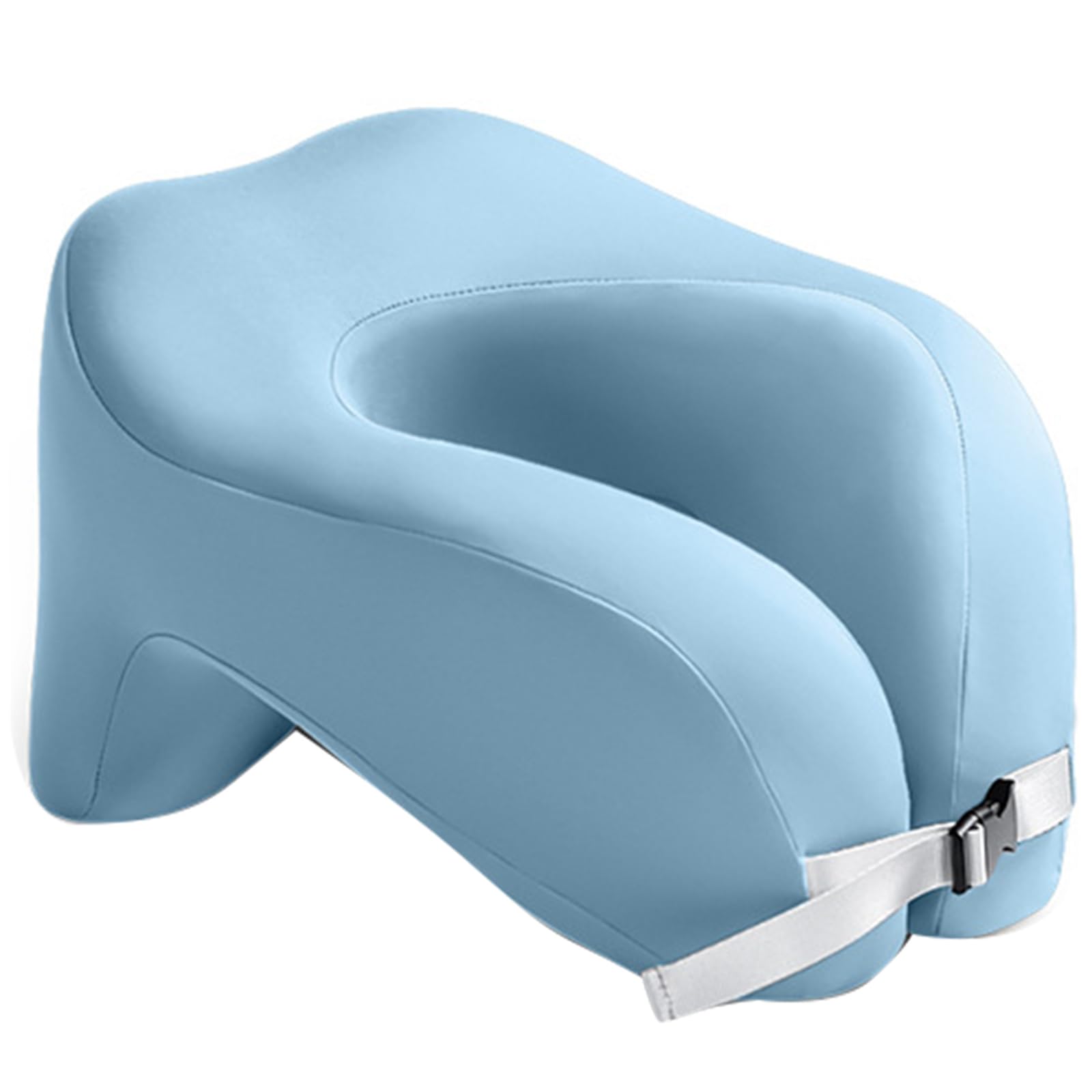 Jazuaiao Ergonomic Napping Pillow Comfortable for Use Providing Excellent Neck and Relaxation with Memory Foam Stress Relief Pillow