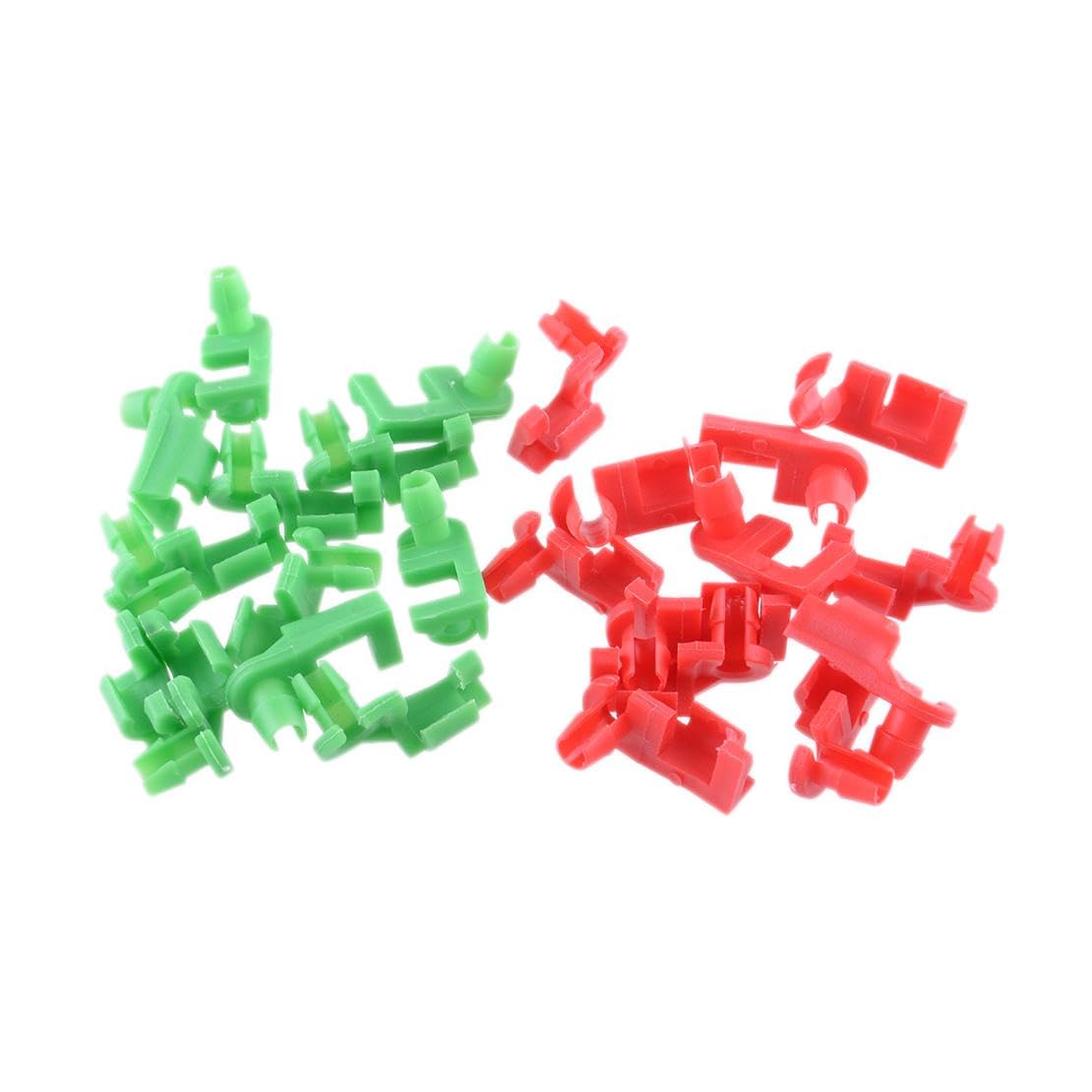 Amazon.com: beler 24pcs Car Door Lock Rod Clips Fasteners Retainer